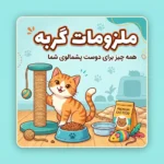🐱 ملزومات گربه